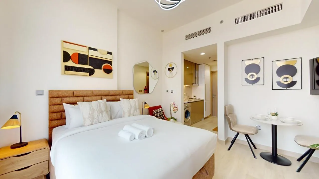 Azizi Riviera 30 - Bright Studio Apartment location