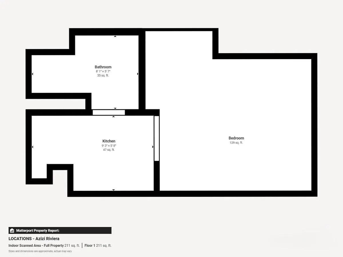 Azizi Riviera 30 - Bright Studio Apartment Dubai
